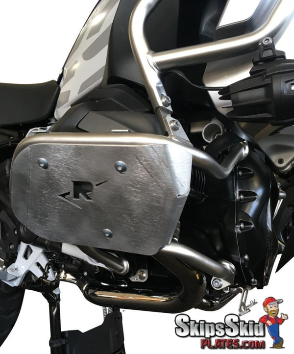 BMW R 1250 GS Adventure Ricochet Aluminum Crash Bar Engine Guard Dirt Bike Skid Plates