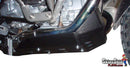 BMW R1200 GS Adventure Ricochet Aluminum Skid Plate - Black Anodize Finish Dirt Bike Skid Plates