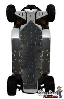 Can-Am Commander MAX Ricochet 11-Piece Complete Aluminum Skid Plate Set UTV Skid Plates