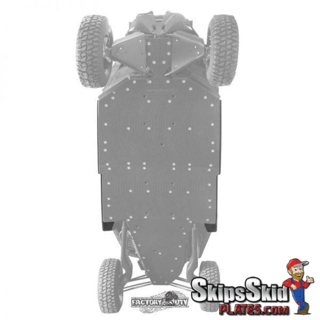 Can-Am Maverick X-3 Max Half Inch UHMW Rock Sliders UTV Skid Plates