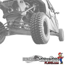 Can-Am Maverick X-3 Max Half Inch UHMW Rock Sliders UTV Skid Plates