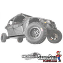 Can-Am Maverick X-3 Max Half Inch UHMW Rock Sliders UTV Skid Plates