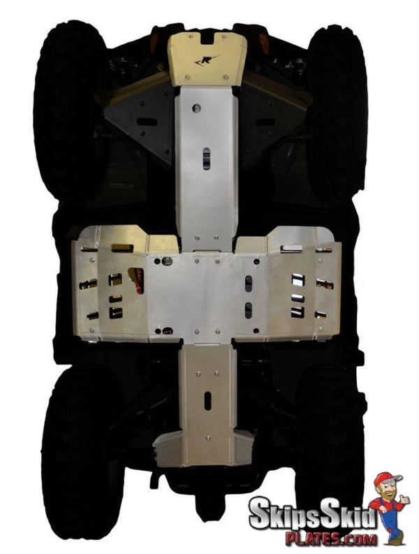 Can-Am Outlander-L 570 XMR Ricochet 4-Piece Full Frame Aluminum Skid Plate Set ATV Skid Plates