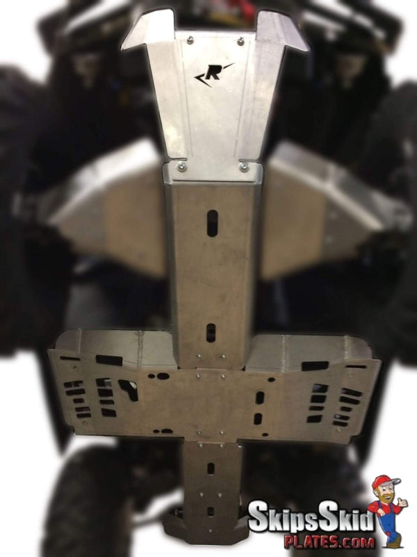 Can-Am Outlander 650 Max / DPS Ricochet 4-Piece Full Frame Skid Plate Set ATV Skid Plates