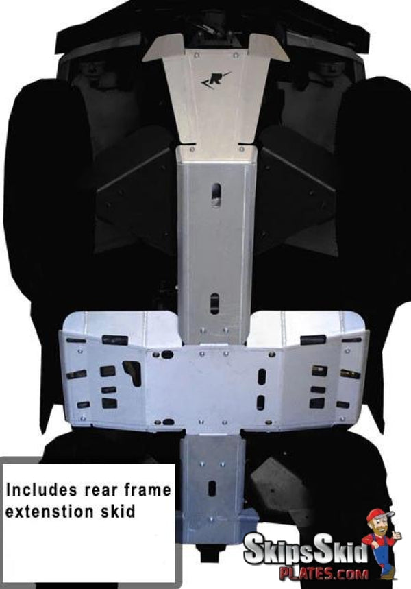 Can-Am Outlander 6x6/DPS Ricochet 5-Piece Full Frame Skid Plate Set ATV Skid Plates