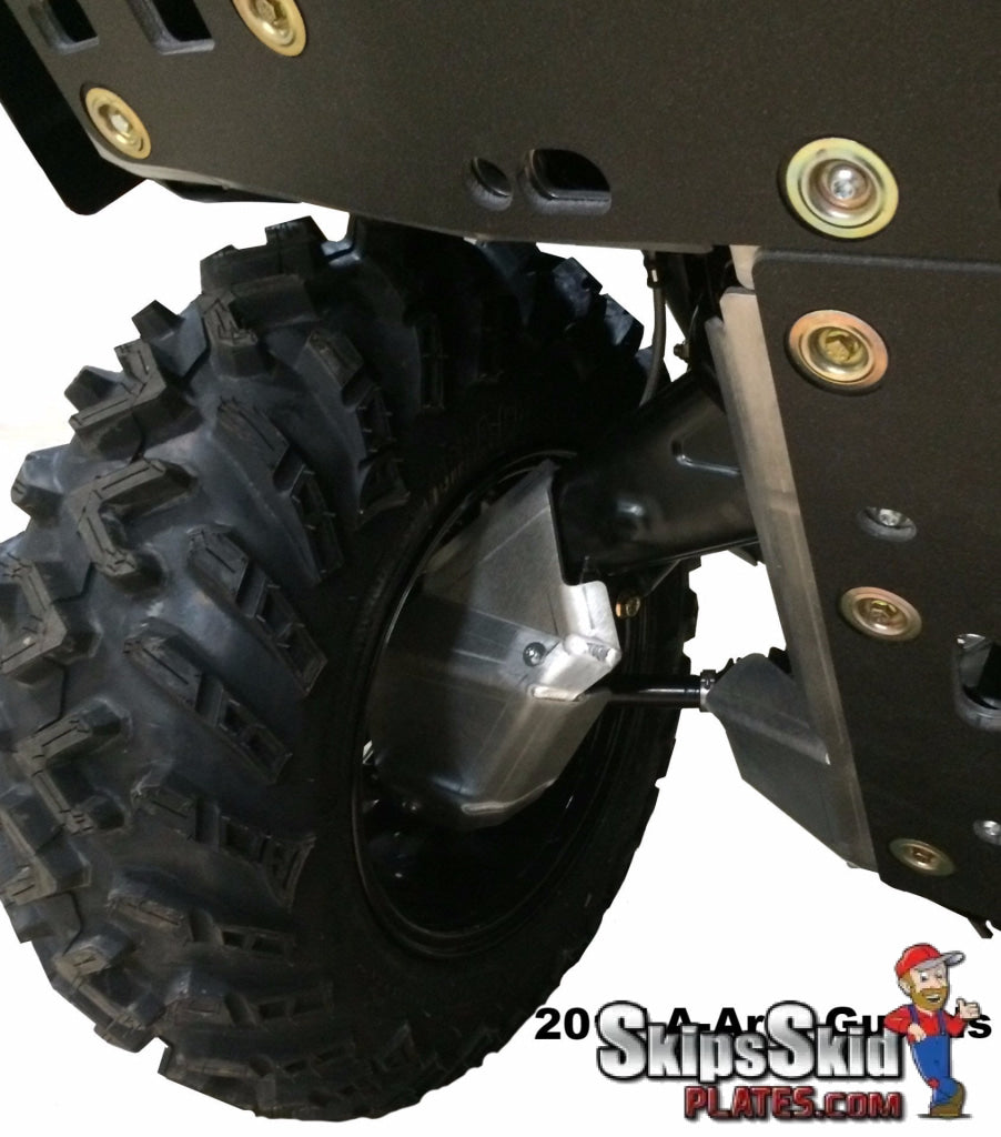 2013-2019 Can-Am Outlander X-MR 1000 Ricochet 4-Piece Front & Rear A-Arm & CV boot Guard Set ATV Skid Plates