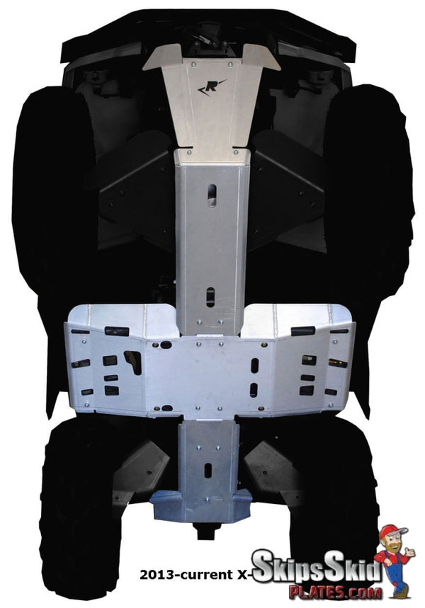 Can-Am Outlander X-MR 1000 Ricochet 4-Piece Full Frame Skid Plate Set ATV Skid Plates