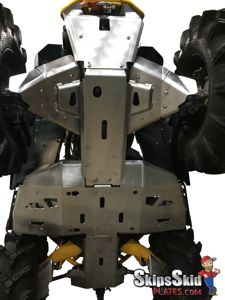 Can-Am Renegade 650 X-MR Ricochet 8-Piece Complete Aluminum Skid Plate Set ATV Skid Plates
