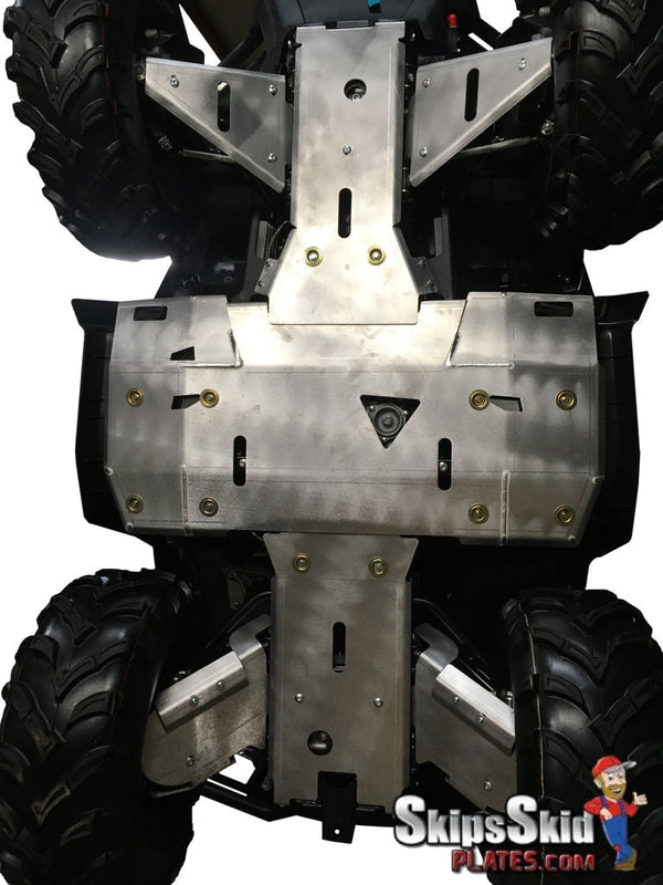 CFMOTO CForce 600 Ricochet 8-Piece Complete Aluminum Skid Plate set UTV Skid Plates