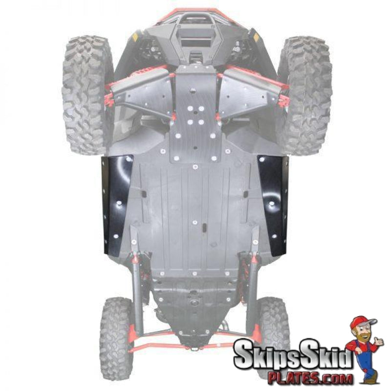 Factory UTV RZR Pro XP Three Eighths UHMW Rock Sliders UTV Skid Plates