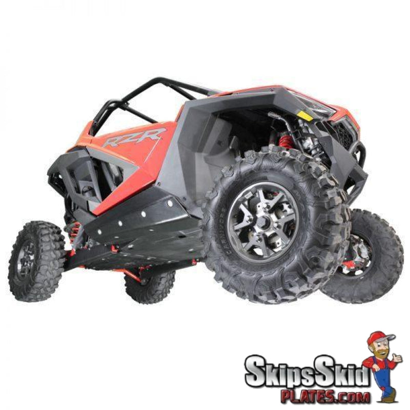 Factory UTV RZR Pro XP Three Eighths UHMW Rock Sliders UTV Skid Plates