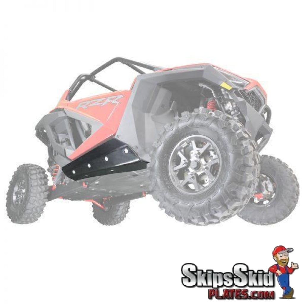 Factory UTV RZR Pro XP Three Eighths UHMW Rock Sliders UTV Skid Plates