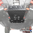 Factory UTV RZR Pro XP Three Eighths UHMW Standalone Front Diff Skid Plate UTV Skid Plates