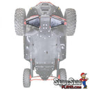 Factory UTV Polaris RZR Pro XP UHMW A-Arm Guards UTV Skid Plates