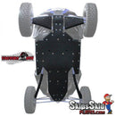 Factory UTV Polaris RZR XP Turbo-S Ultimate Three Eighths UHMW Kit UTV Skid Plates