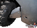 Grizzly 450 (350i) 2008-2010 Ricochet 8-Piece Complete Aluminum Skid Plate Set ATV Skid Plates