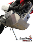 Honda CRF125F Ricochet Aluminum Skid Plate Dirt Bike Skid Plates
