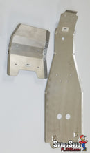 Honda TRX350 & TRX400 Fourtrax Rancher Ricochet 2-Piece Full Frame Skid Plate Set ATV Skid Plates