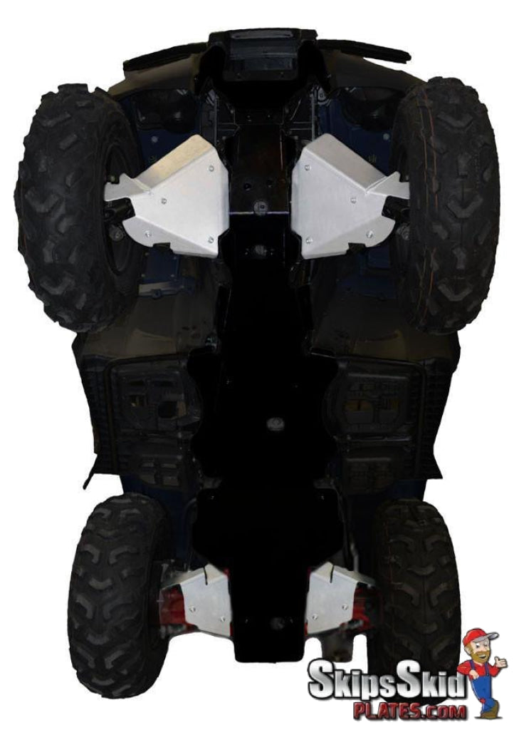 Honda TRX420 FourTrax Rancher (I.R.S) Ricochet 4-Piece A-Arm & CV Boot Guard Set ATV Skid Plates