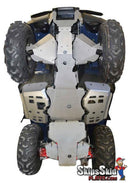 Honda TRX420 Fourtrax Rancher (I.R.S) Ricochet 9-Piece Complete Aluminum Skid Plate Set ATV Skid Plates