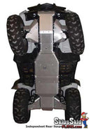 Honda TRX420 Fourtrax Rancher (I.R.S) Ricochet 9-Piece Complete Aluminum Skid Plate Set ATV Skid Plates