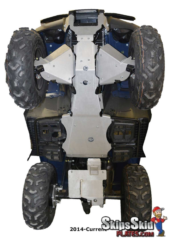 Honda TRX500 FourTrax Foreman Ricochet 5-Piece Complete Aluminum Skid Plate Set ATV Skid Plates