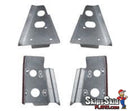 Honda TRX700XX Ricochet 4-Piece A-Arm Guard Set ATV Skid Plates