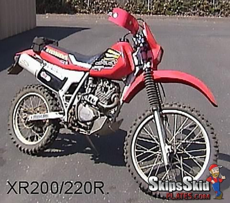 Honda XR200R Ricochet Aluminum Skid Plate Motor Cycle Skid Plates