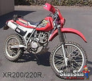 Honda XR250R Ricochet Aluminum Skid Plate Motor Cycle Skid Plates