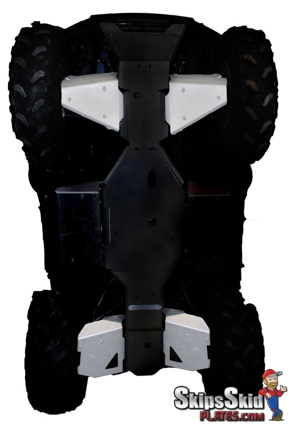 Kawasaki Brute Force 750 Ricochet 4-Piece Front & Rear A-Arm Guards with CV Boot Protection ATV Skid Plates