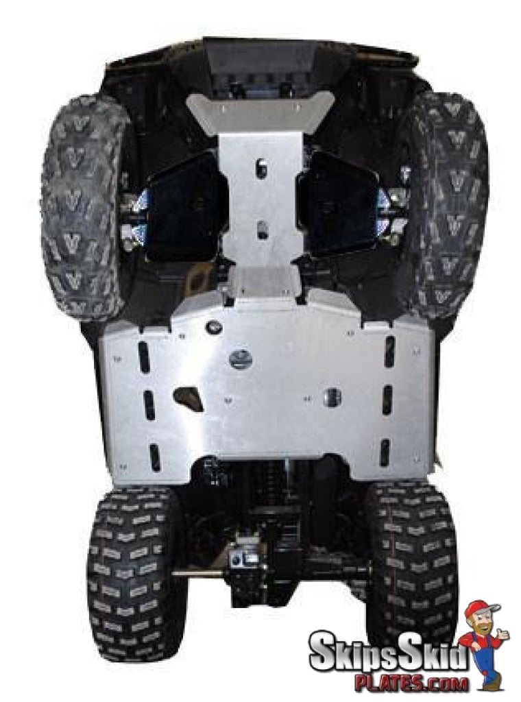 Kawasaki Bruteforce 300 Ricochet 2-Piece Full Frame Aluminum Skid Plate ATV Skid Plates