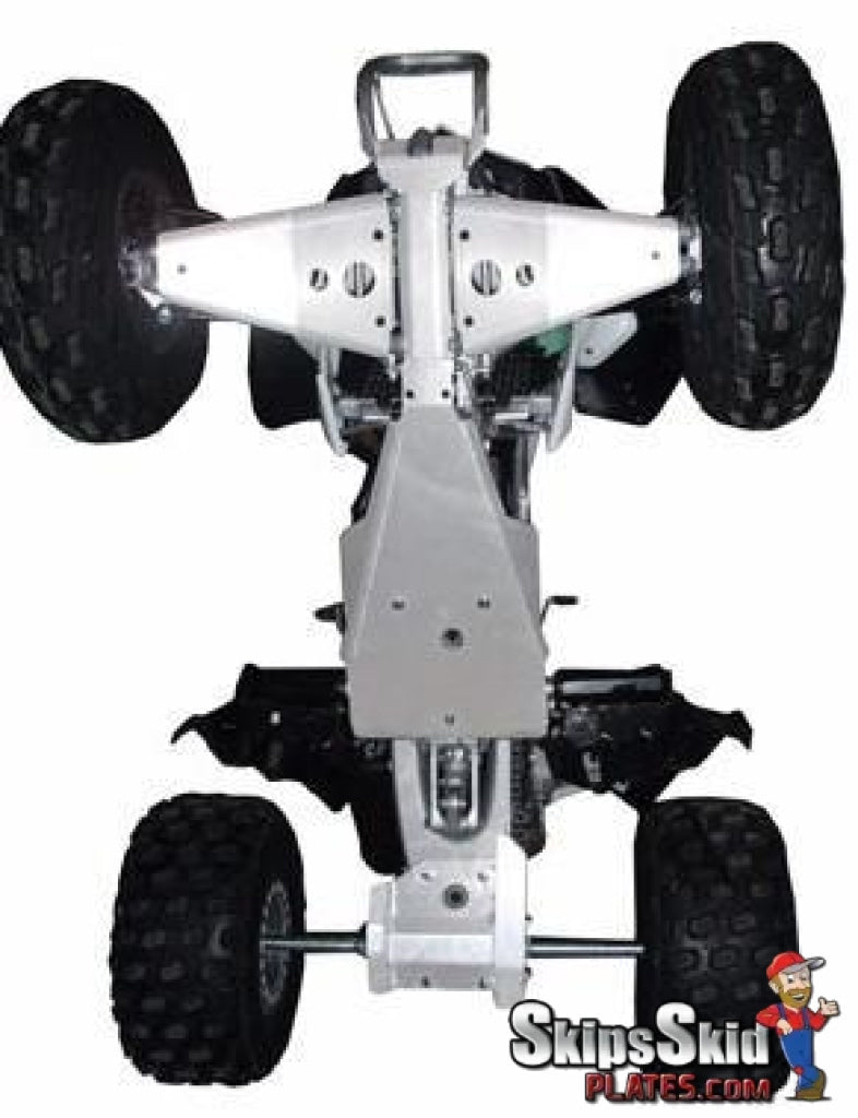 Kawasaki KFX450 Ricochet 4-Piece Complete Aluminum Skid Plate Set ATV Skid Plates