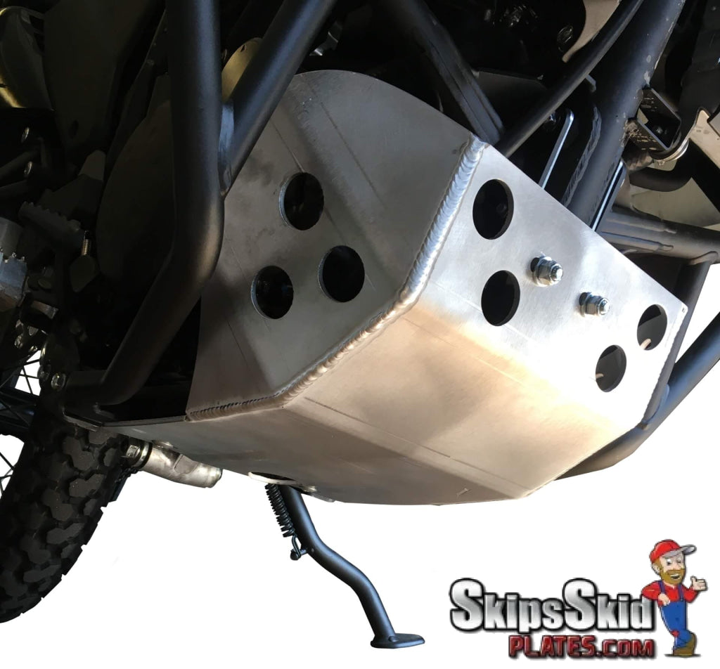 Kawasaki KLR650 Ricochet Adventure Aluminum Skid Plate Dirt Bike Skid Plates