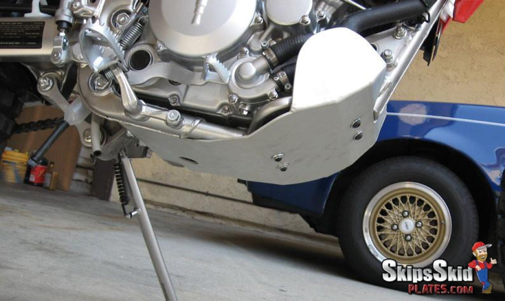 Kawasaki KLX250 Ricochet Aluminum Skid Plate Dirt Bike Skid Plates