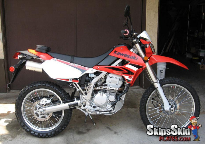 Kawasaki KLX300R Ricochet Aluminum Skid Plate Dirt Bike Skid Plates