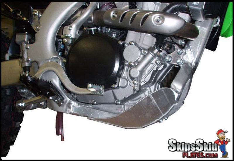 Kawasaki KX250F Ricochet Aluminum Skid Plate Dirt Bike Skid Plates