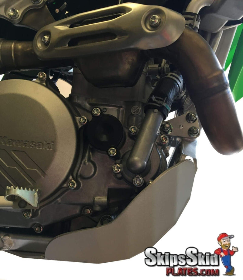 Kawasaki KX450F Ricochet Aluminum Skid Plate Dirt Bike Skid Plates
