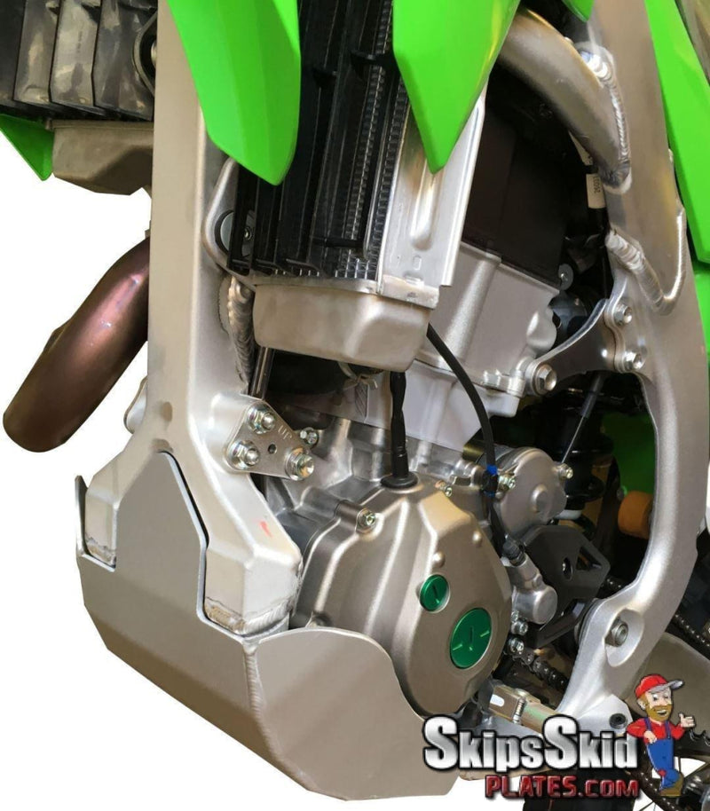 Kawasaki KX450F Ricochet Aluminum Skid Plate Dirt Bike Skid Plates