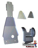 Kawasaki Lakota 300 Ricochet 4-Piece Complete Aluminum Skid Plate Set ATV Skid Plates