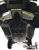Kawasaki Mule Pro FX Ricochet 10-Piece Complete Aluminum or UHMW Skid Plate Set UTV Skid Plates