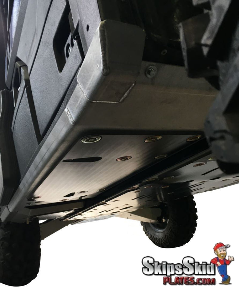 Kawasaki Mule Pro FXT Ricochet 10-Piece Complete Aluminum or UHMW Skid Plate Set UTV Skid Plates