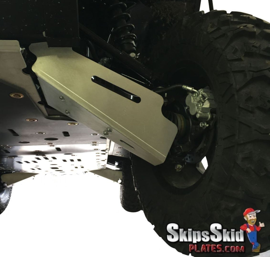 Kawasaki Mule Pro FXT Ricochet 10-Piece Complete Aluminum or UHMW Skid Plate Set UTV Skid Plates