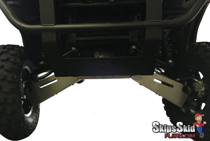 Kawasaki Mule Pro FXT Ricochet 10-Piece Complete Aluminum or UHMW Skid Plate Set UTV Skid Plates