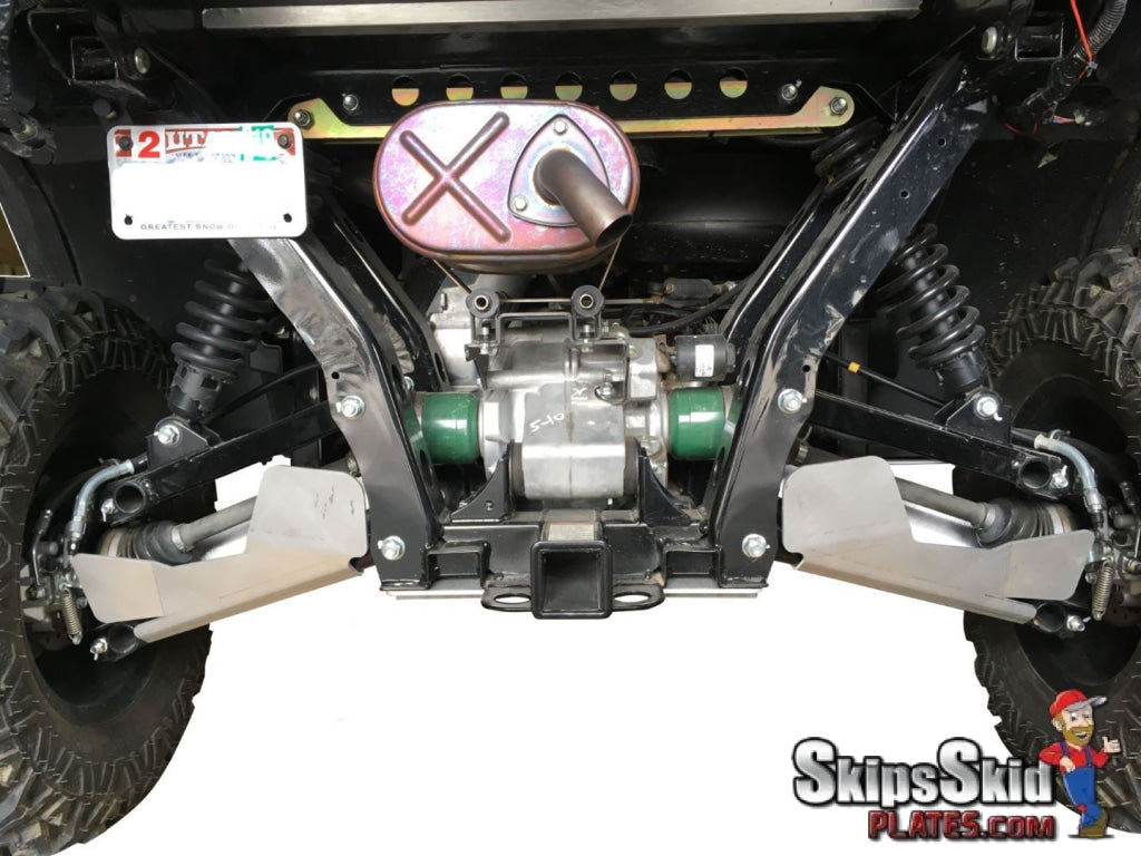 Kawasaki Mule Pro FXT Ricochet 10-Piece Complete Aluminum or UHMW Skid Plate Set UTV Skid Plates