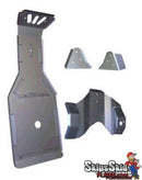 Kawasaki Prairie 400 Ricochet 4-Piece Complete Aluminum Skid Plate Set ATV Skid Plates