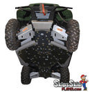 Kawasaki Teryx 800 & Teryx 4 Ricochet 12-Piece Complete Aluminum or UHMW Skid Plate Set UTV Skid Plates