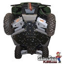 Kawasaki Teryx 800 & Teryx4 S Ricochet 12-Piece Complete Aluminum or UHMW Skid Plate Set UTV Skid Plates