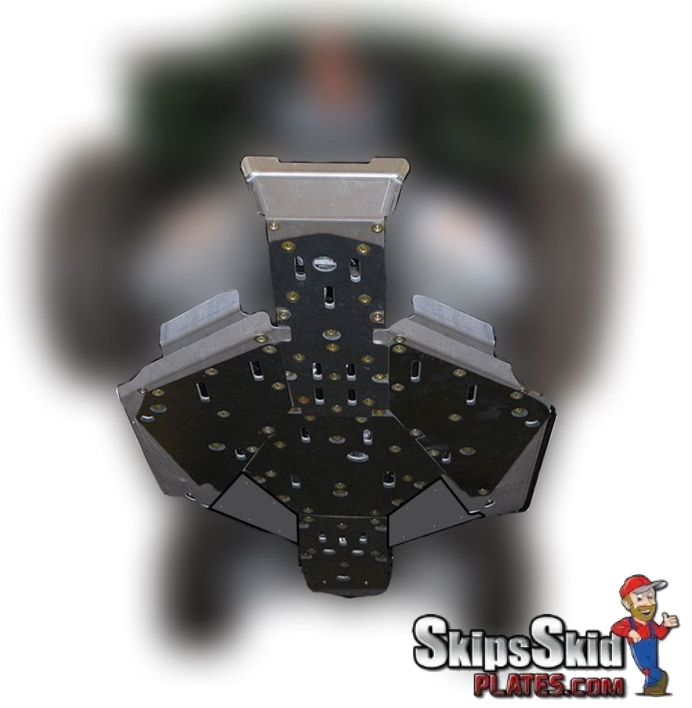Kawasaki Teryx 800 & Teryx 4 S Ricochet 8-Piece Full Frame Skid Plate Set with Frame Extensions UTV Skid Plates