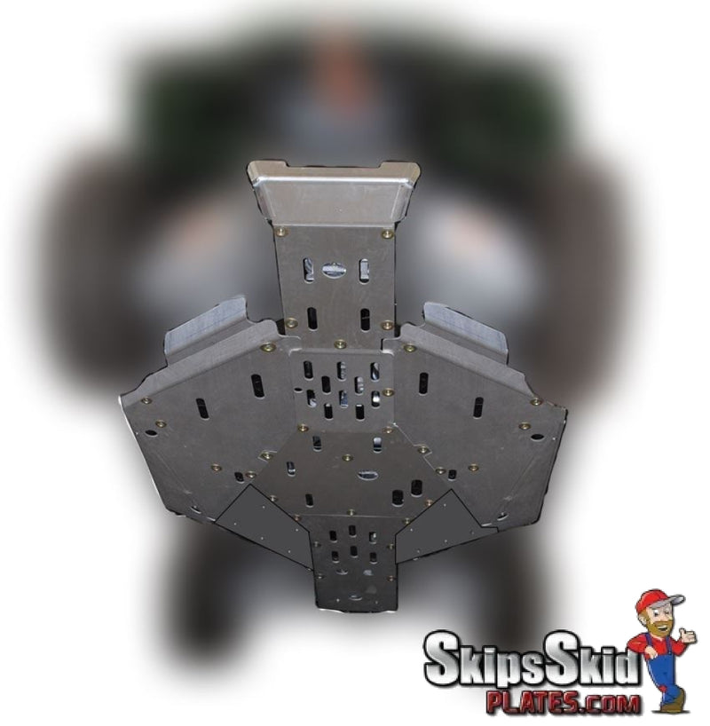 Kawasaki Teryx 800 & Teryx 4 S Ricochet 8-Piece Full Frame Skid Plate Set with Frame Extensions UTV Skid Plates