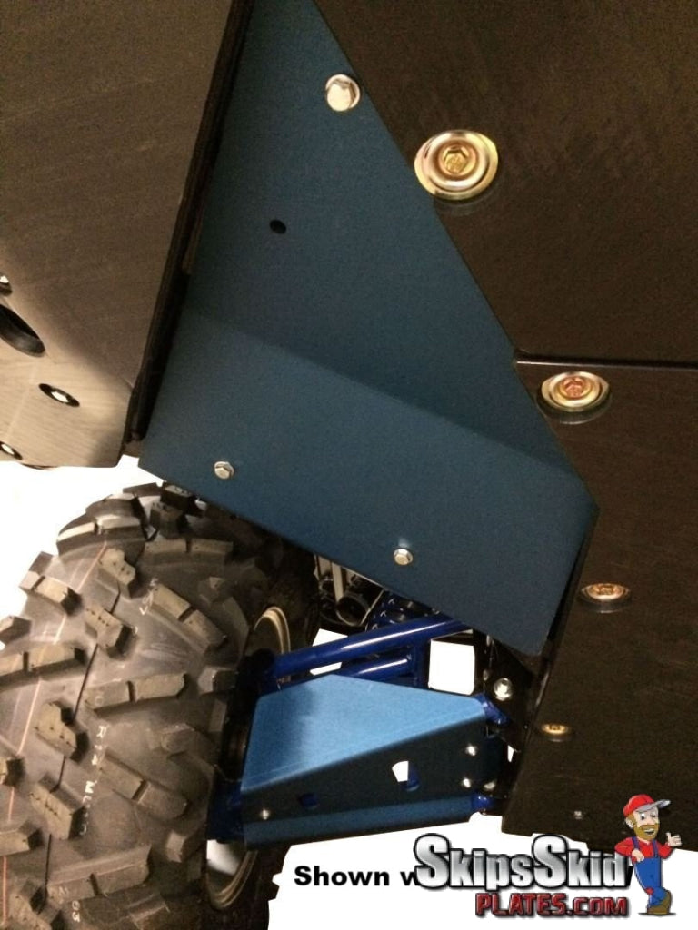 Kawasaki Teryx 800 & Teryx4 S Ricochet 2-Piece Full Frame Skid Extentions UTV Skid Plates